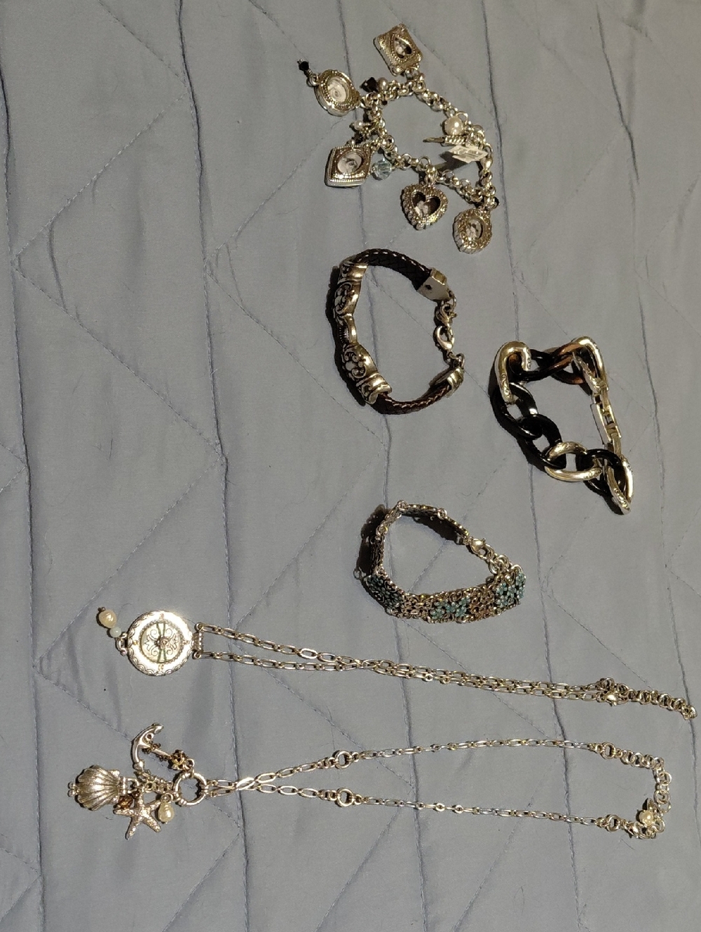 Brighton jewelry Bracelet necklace lot of six
